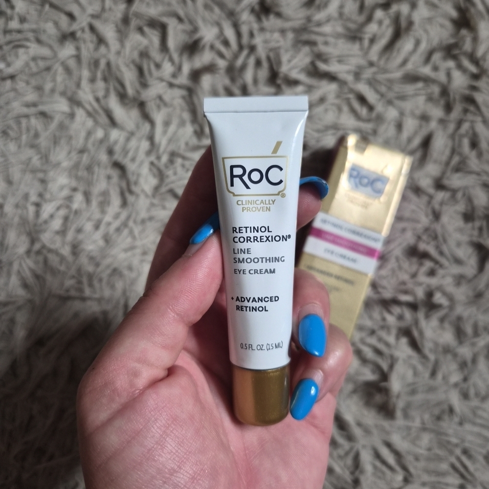 RoC Retinol Correxion Line Smoothing Anti-Aging 15 mL / 0.5 oz Eye Cream New NIB